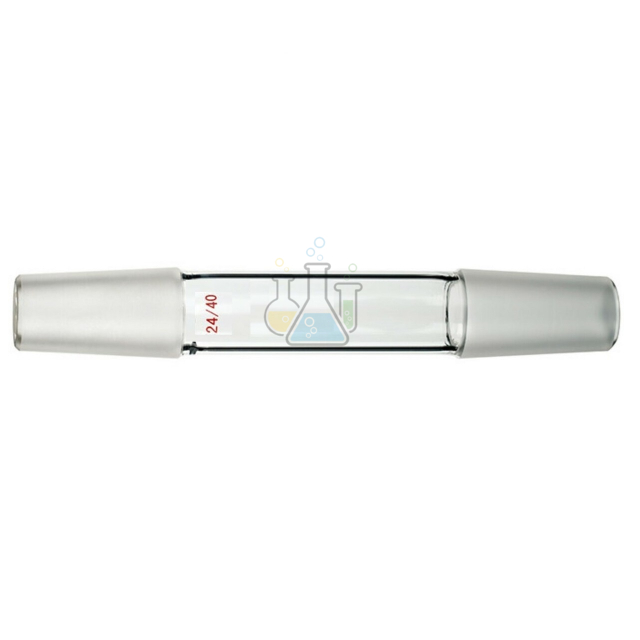 Glass Straight Connecting Adapter Male